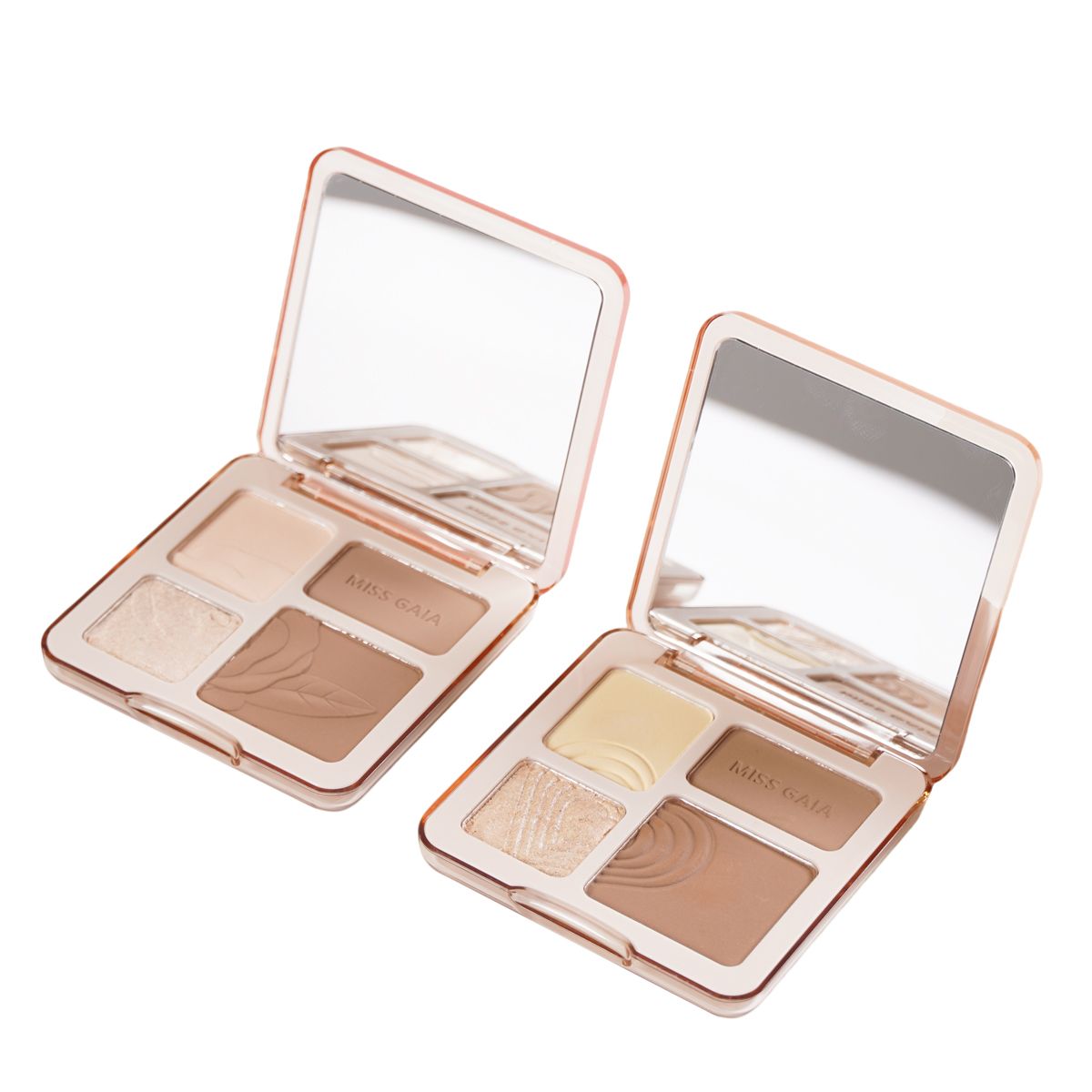 4 Color Facial Highlighter&Contour Multi Purpose Makeup Palette