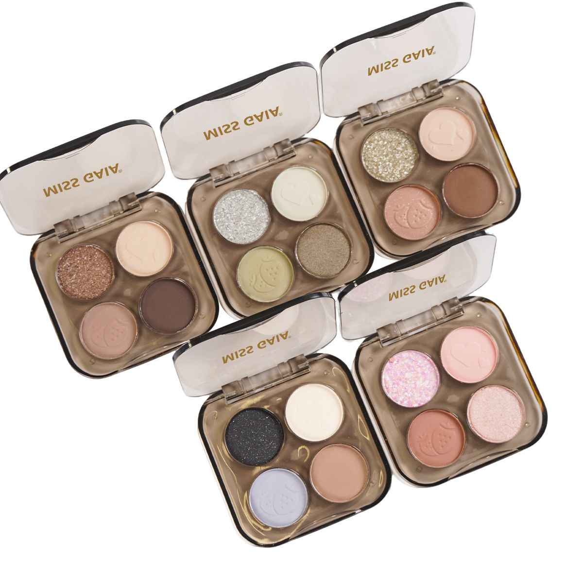 4-Color Mini Eyeshadow Palette