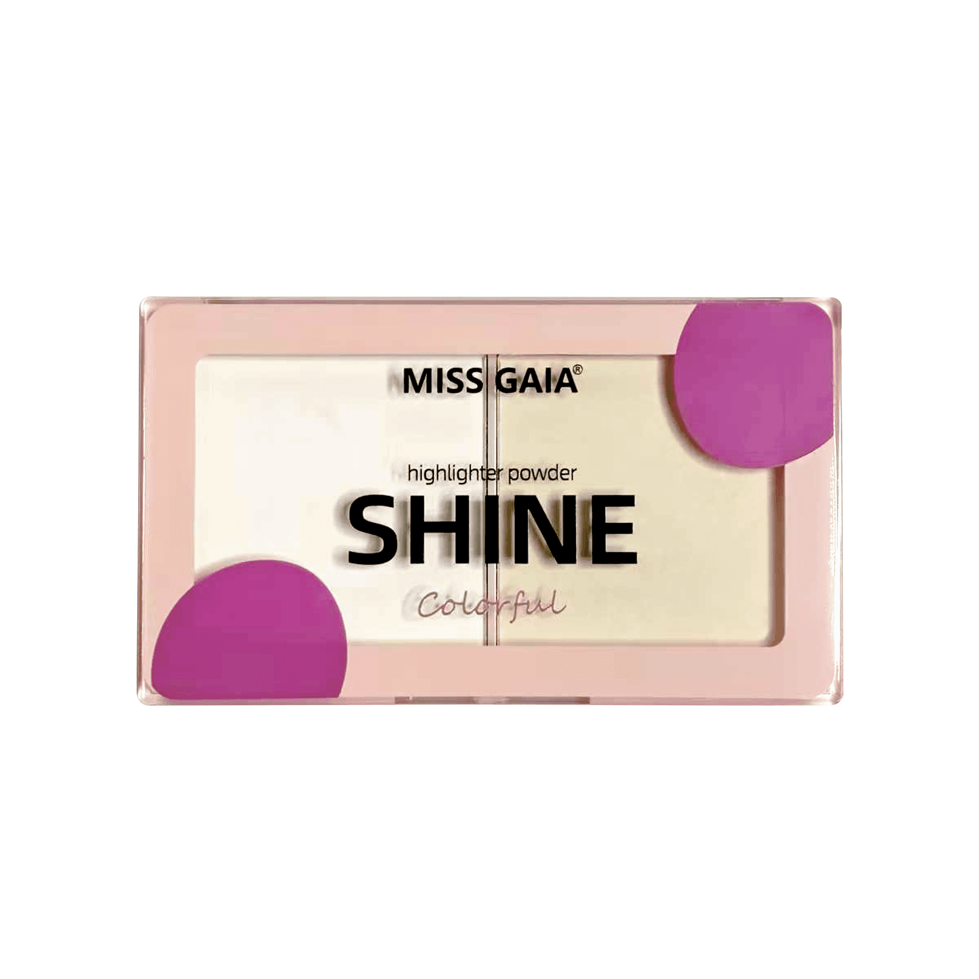 Private label Dual Purpose Highlighter and powder 2 in 1