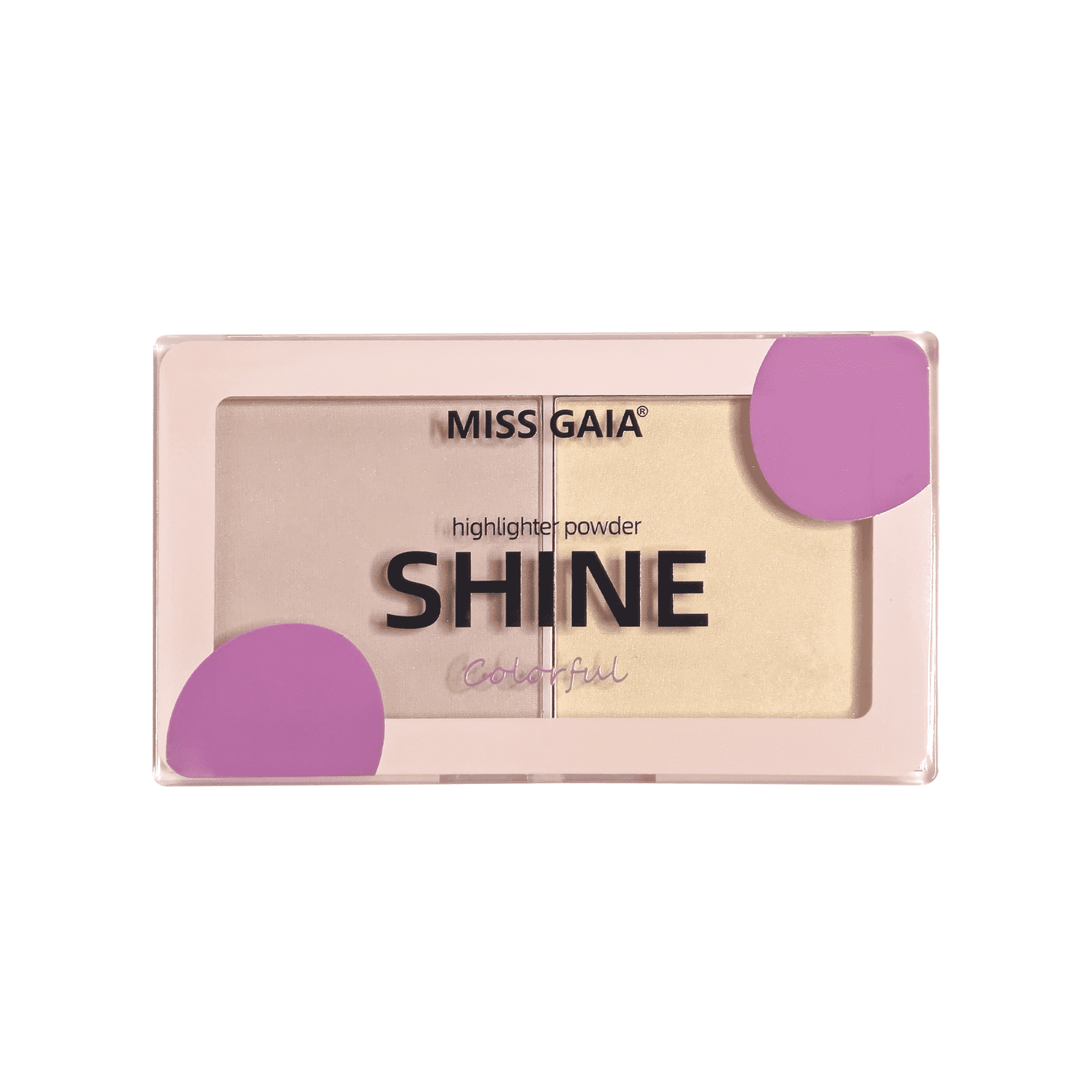 Private label Dual Purpose Highlighter and powder 2 in 1