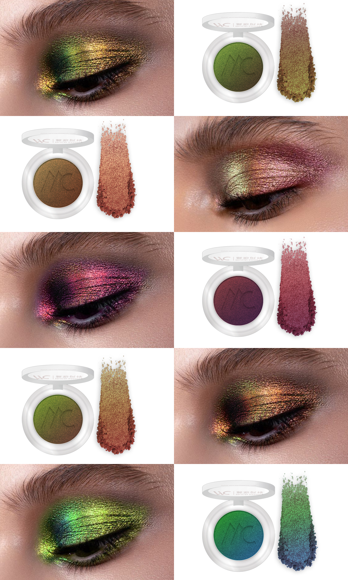 Multichrome Chameleon Eyeshadow