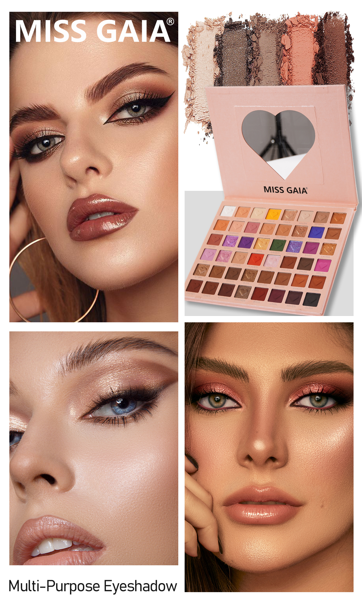 48 Colors Eyeshadow Palette