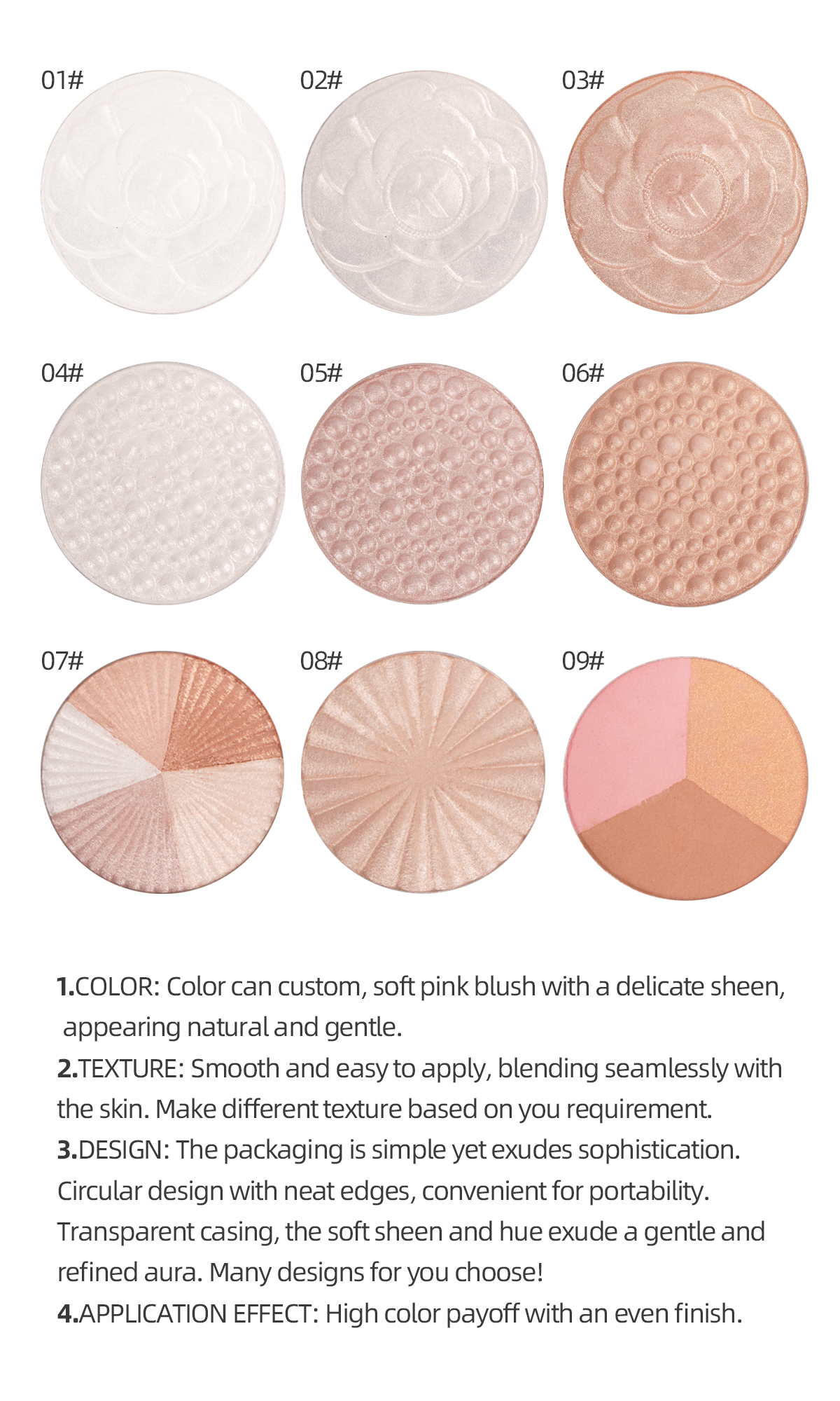 Highlighter Makeup Powder