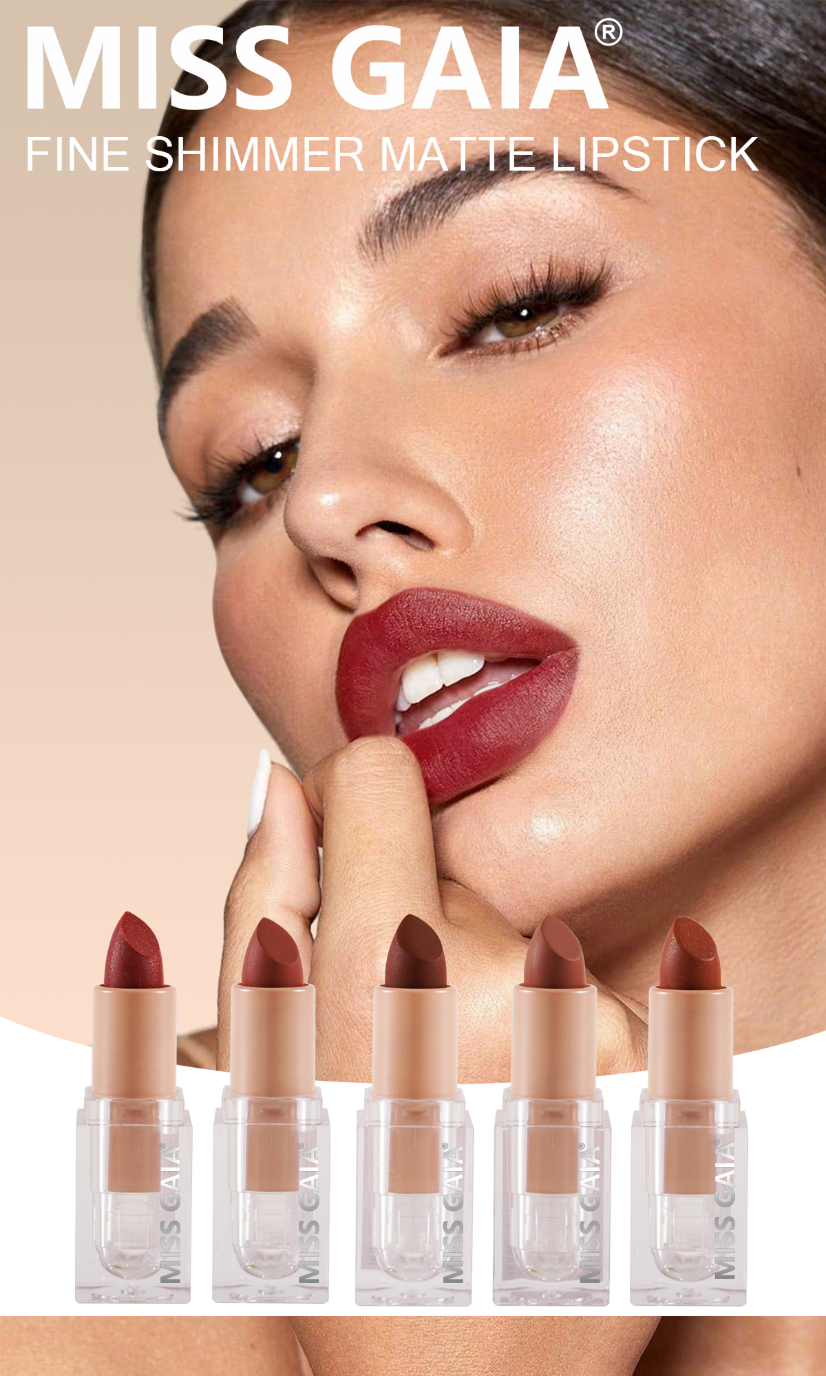 Shimmer Matte Lipstick