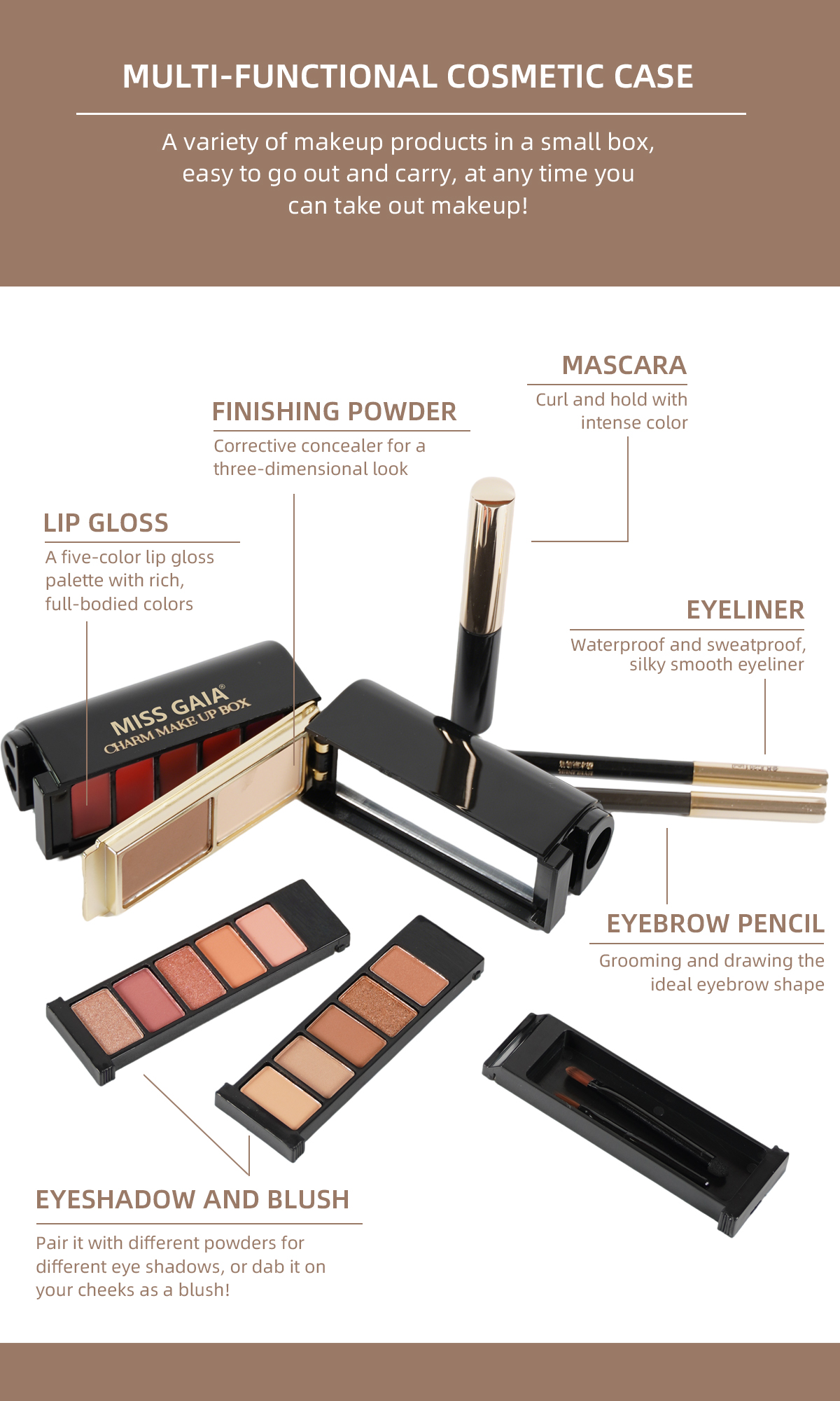 Multi-use Make up Set