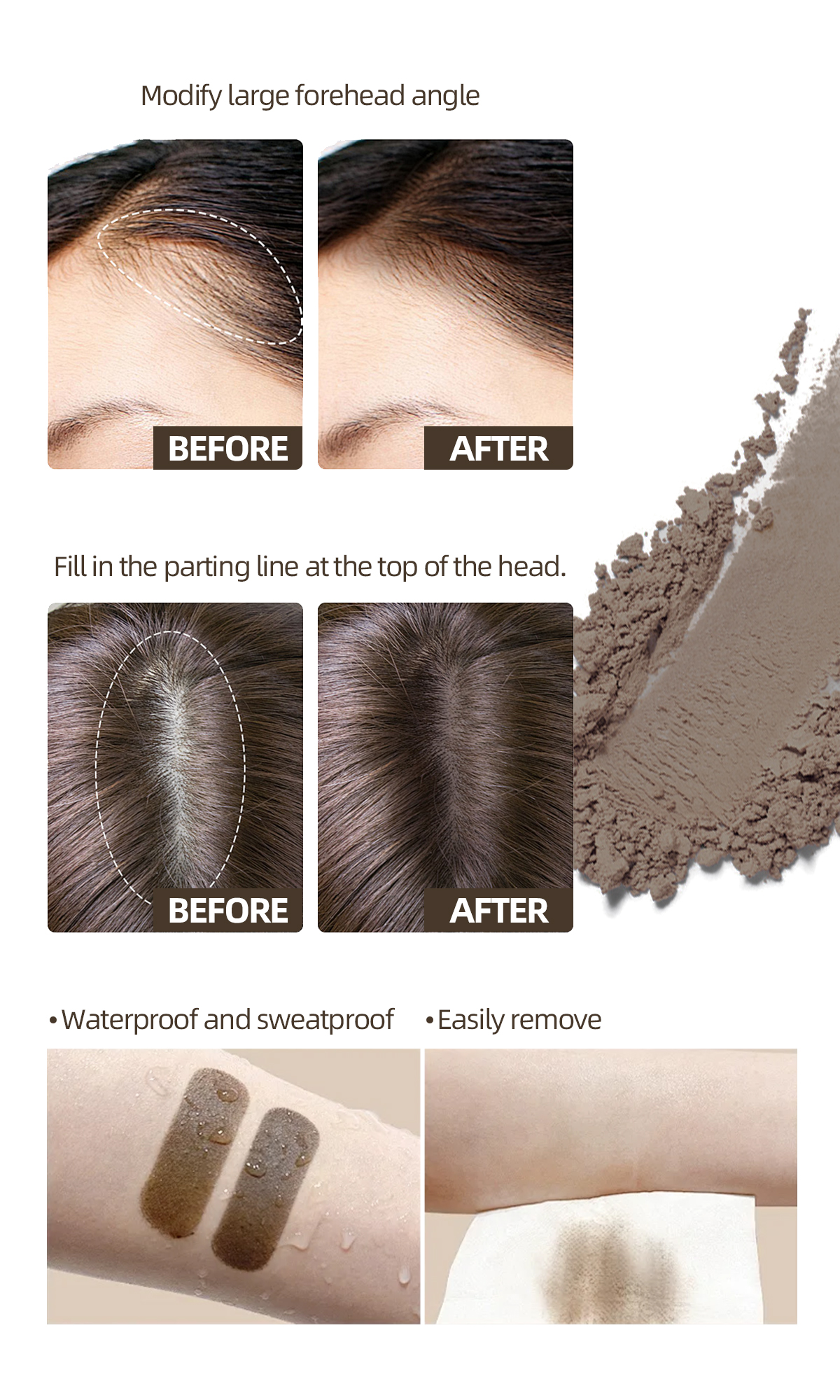 MISS GAIA Hairline Powder