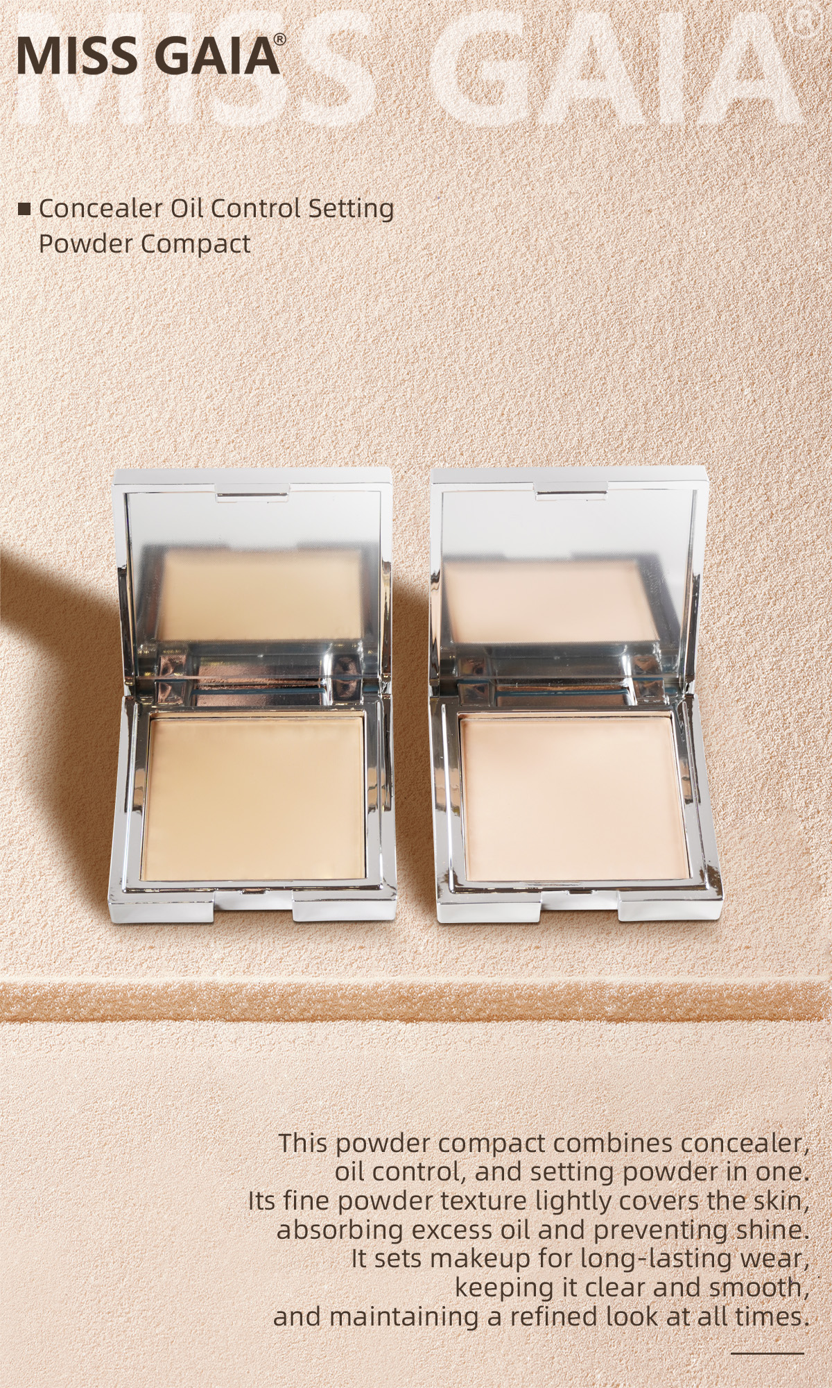 Pressed Powder Face Makeup