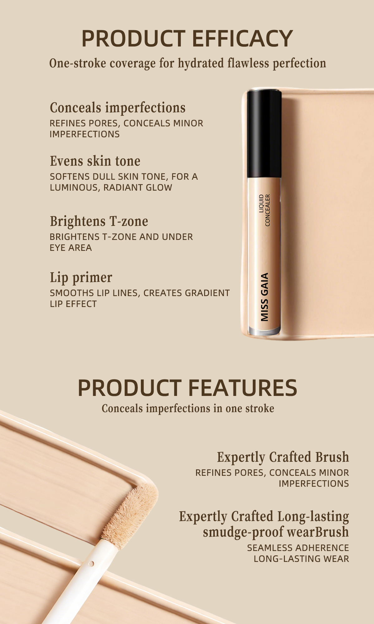 Matte 24h Full Coverage Concealer liquid